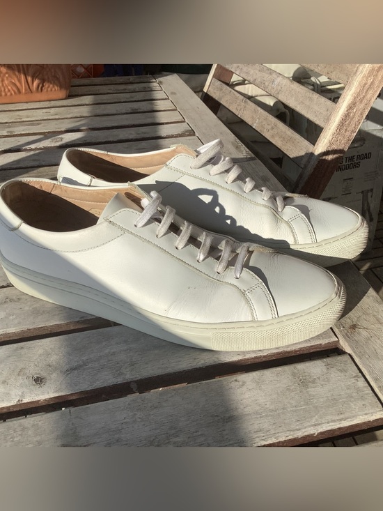 Suitsupply Other - SuitSupply Trainer White Leather Casual Lace Up Sneaker - Men's Sz 10 (EU43)